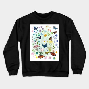 Down Memory Lane into a Recycled Garden Crewneck Sweatshirt